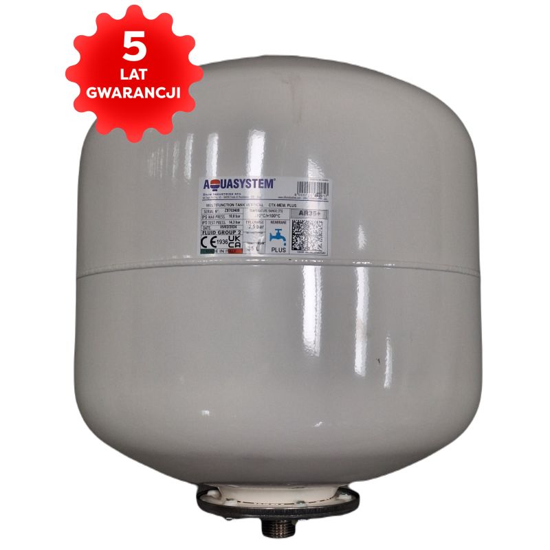 Zbiornik 35L pion AR35+ 1"AQUASYSTEM