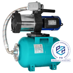 Multi 1300INOX 230V zestaw hydroforowy na zbiorniku 24L AQUASYSTEM