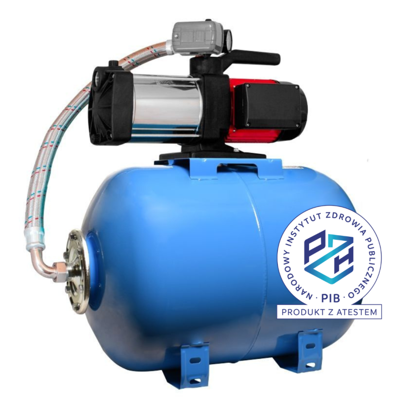 Multi HWA 3000INOX 230V zestaw hydroforowy na zbiorniku 200L poziom AQUASYSTEM Multi HWA 3000INOX 230V zestaw hydroforowy na zbiorniku 200L poziom AQUASYSTEM